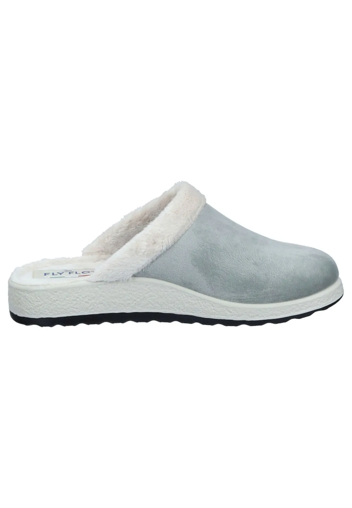 Hausschuhe hellgrau