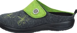 Hausschuhe hellgrün
