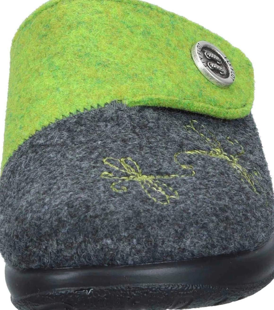 Hausschuhe hellgrün