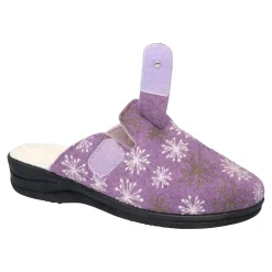 Hausschuh-Pantolette mit Wolle „Eva
