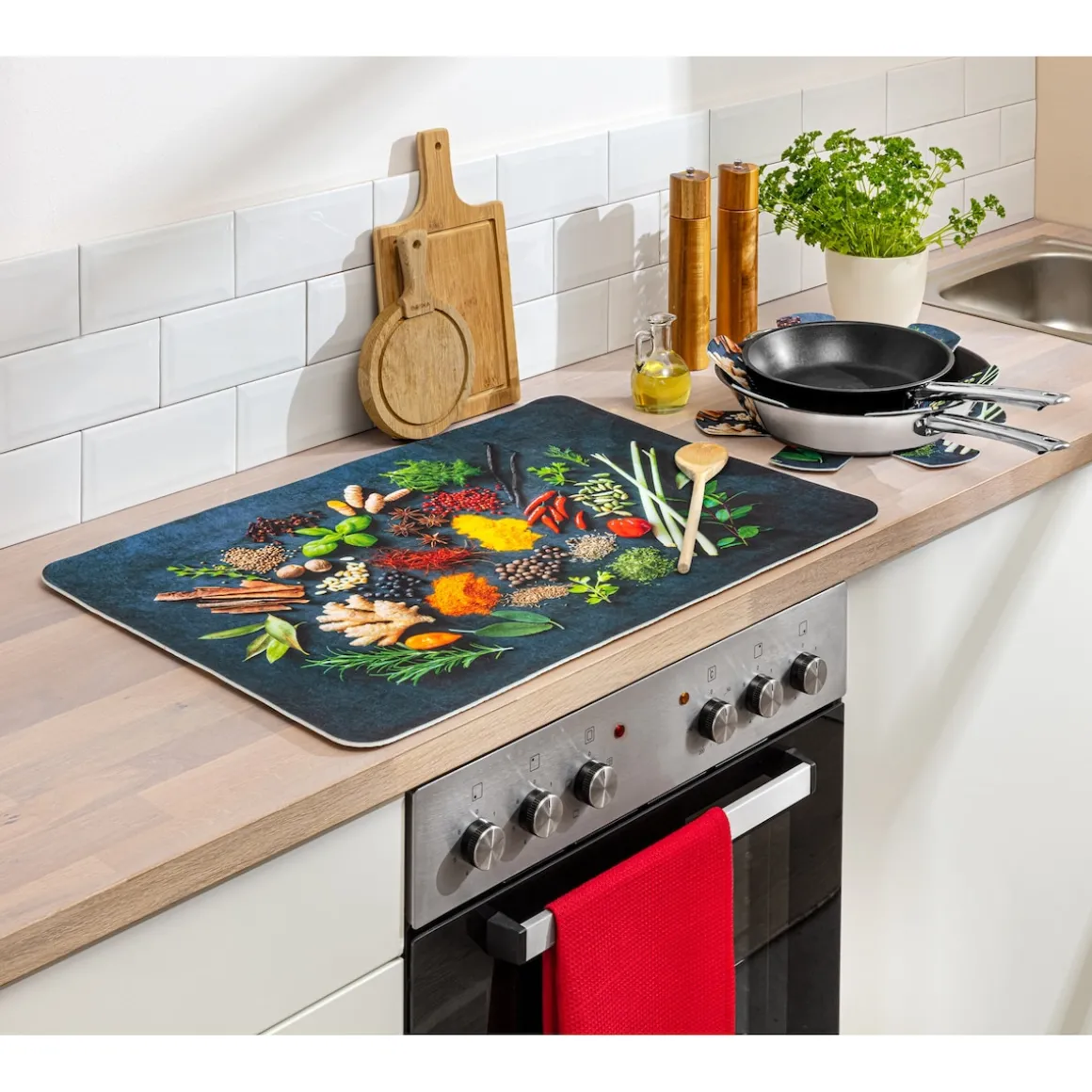 Herdabdeckung „Gewürze“