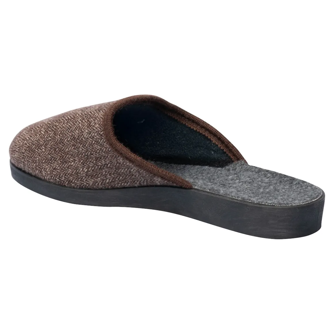 Herren Pantolette "Klassik" braun