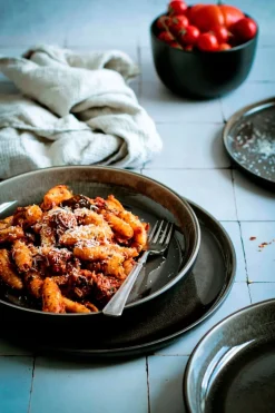 Kaffeebecher-Set, Steinzeug Niara Schwarz / Grau