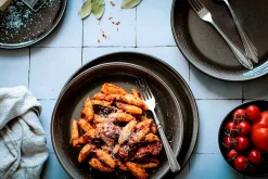 Kaffeebecher-Set, Steinzeug Niara Schwarz / Grau