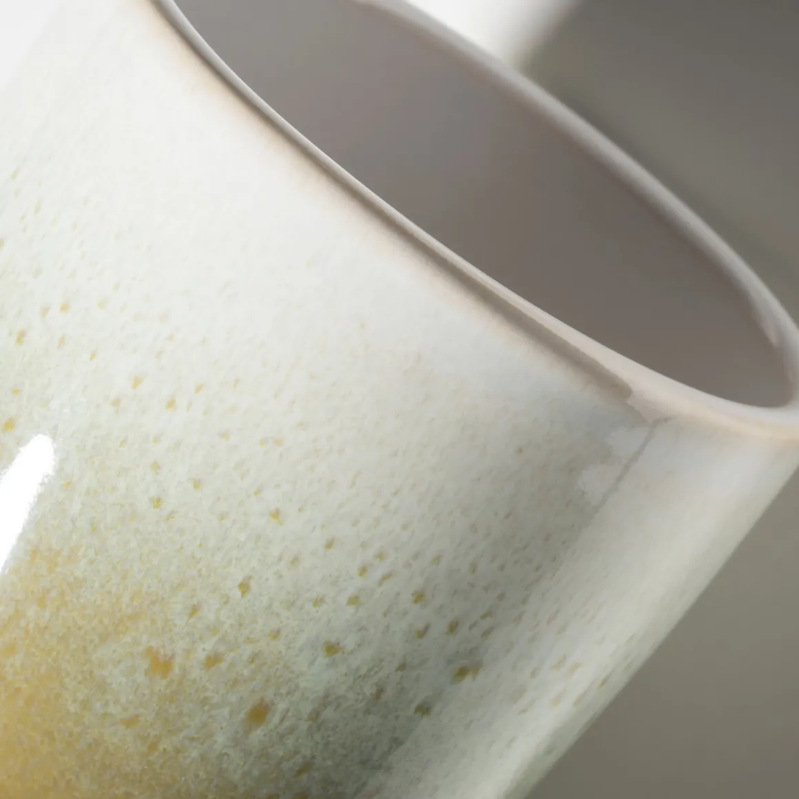 Kaffeebecher-Set, Steinzeug Flussufer blau, grün, weiß