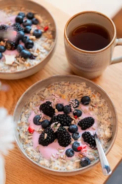 Kaffeebecher-Set, Steinzeug Nebelwald