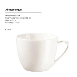 Kaffeeservice, Porzellan Belmira