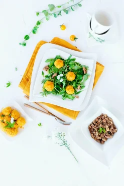 Kaffeeservice, Porzellan LA MUSICA 6 x Dessertteller, 6 x Kaffeetasse, 6 x Kaffeeuntertasse