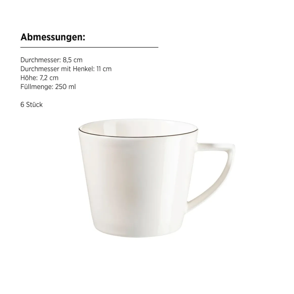 Kaffeeservice, Porzellan Sita