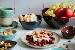 Kaffeetassen-Set, Steinzeug Cordelia Grün