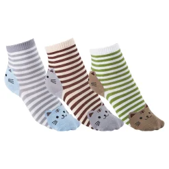 Katzensocken "Minka", 3 Paar