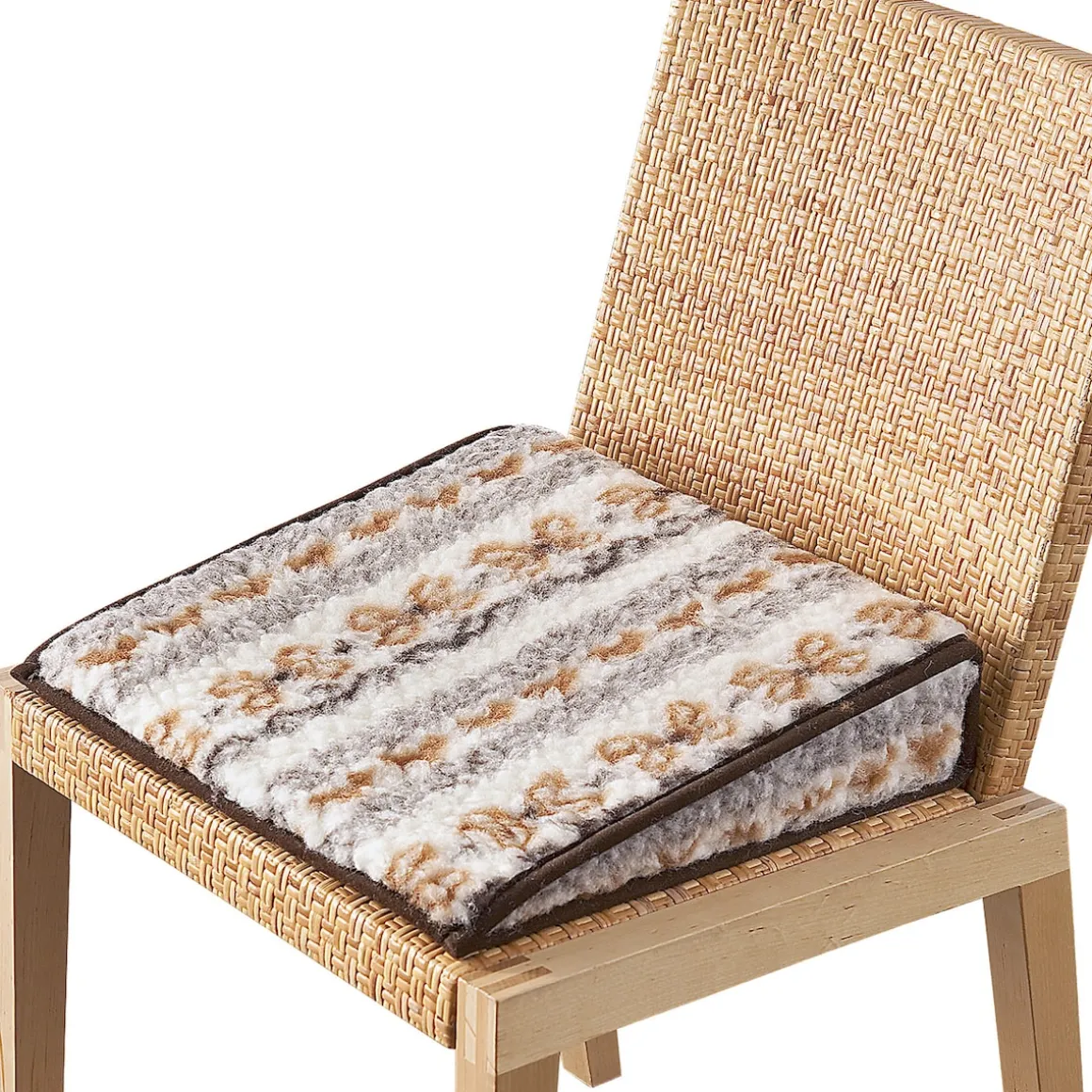 Keilkissen mit Schurwolle