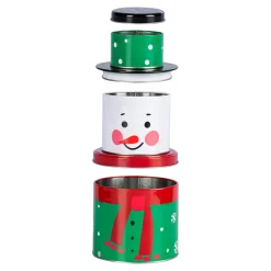 Keksdosen-Set, 3-teilig Snowman