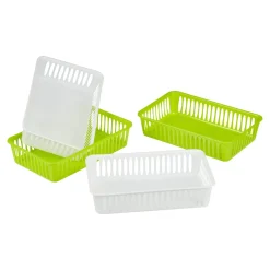 Kühlschrank-Aufbewahrungsbox, 4 Stück