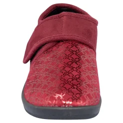Kletthausschuh „Elegant“ bordeaux