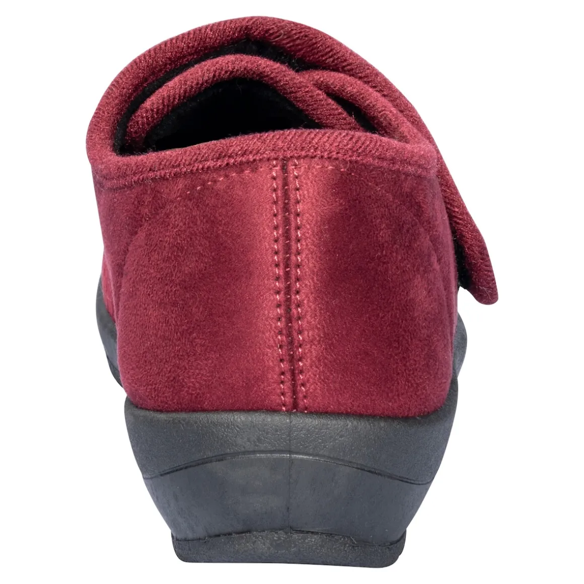 Kletthausschuh „Elegant“ bordeaux
