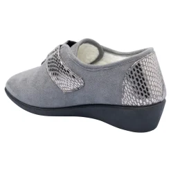 Klett-Hausschuh „Hanna“ warm anthrazit