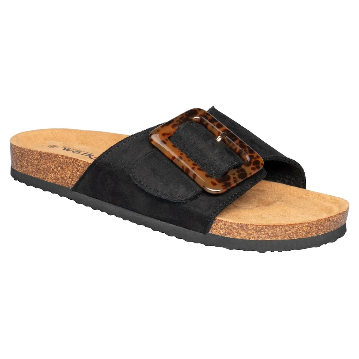 Klett-Pantolette „Miriam“ schwarz