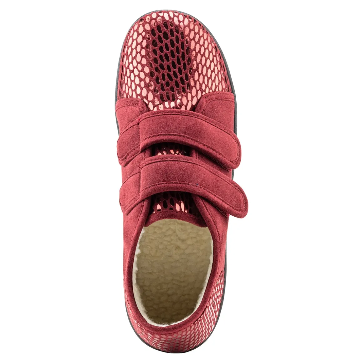 Klett-Pantolette "Petra" bordeaux