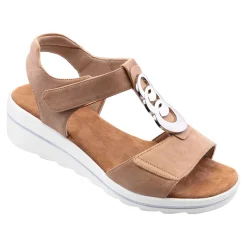 Klett-Sandale "Elegant" cappuccino