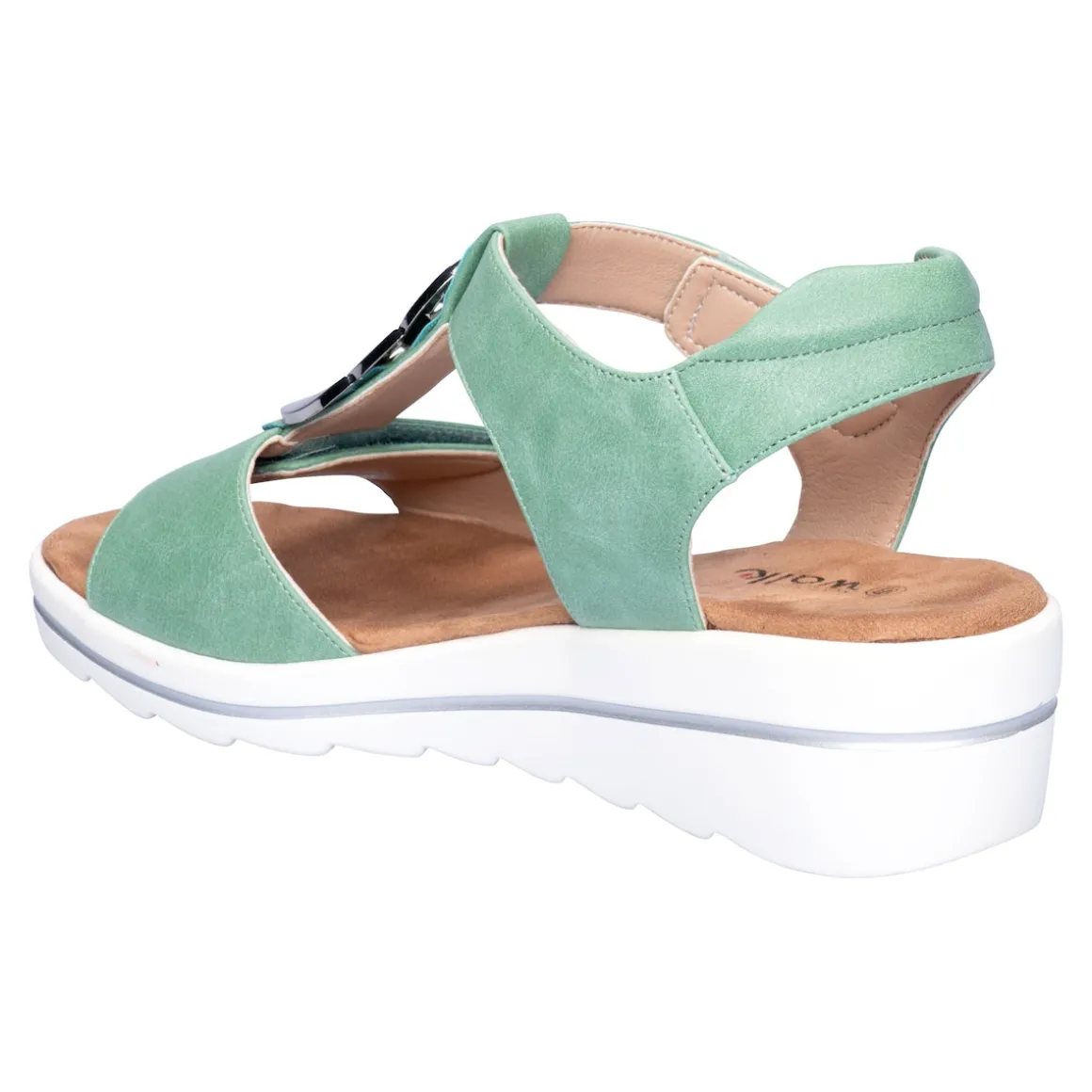 Klett-Sandale "Elegant" grün