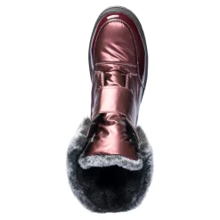 Klettstiefel „Leonita“ bordeaux