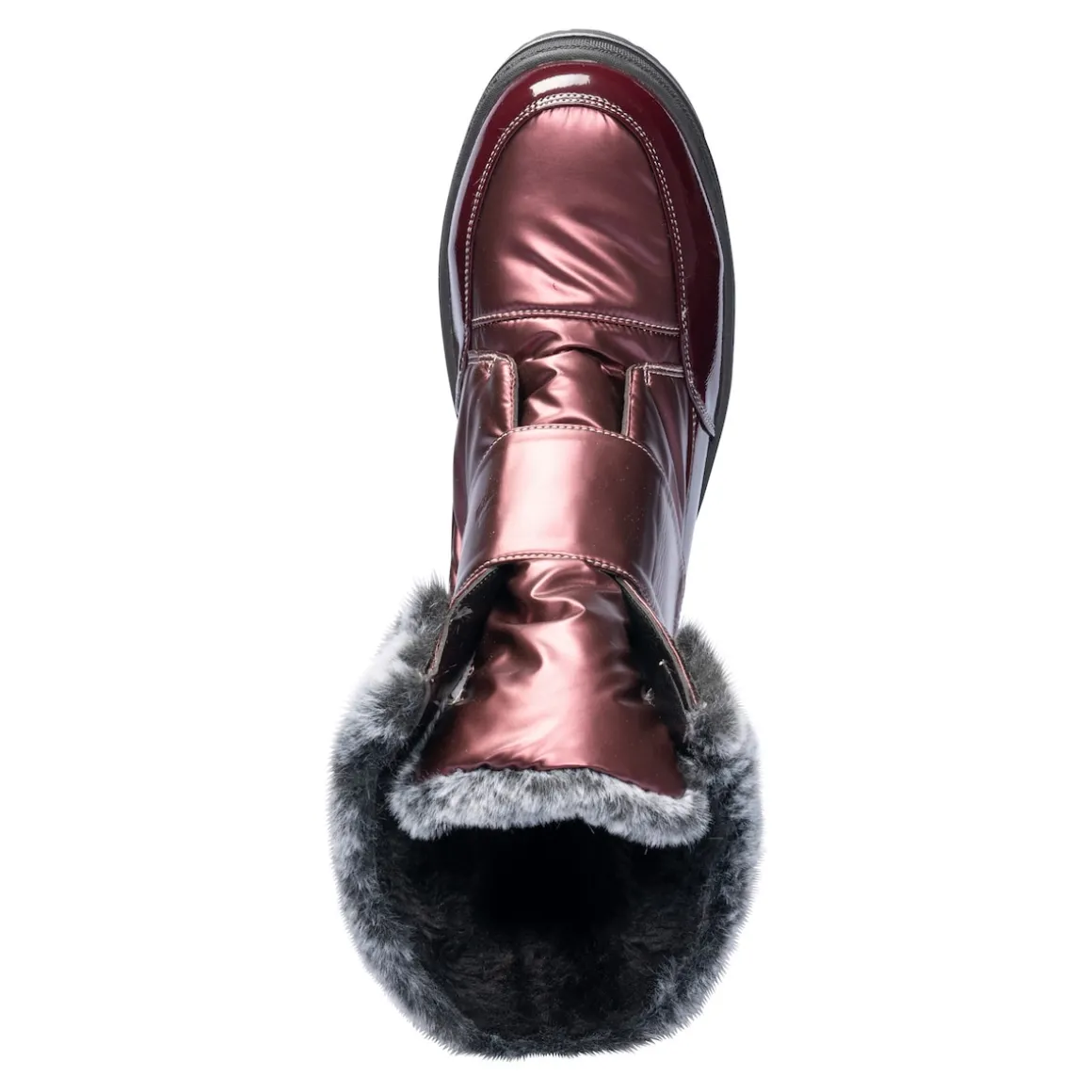 Klettstiefel „Leonita“ bordeaux