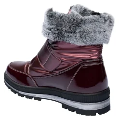 Klettstiefel „Leonita“ bordeaux