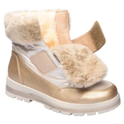 Klettstiefel „Leonita“ gold