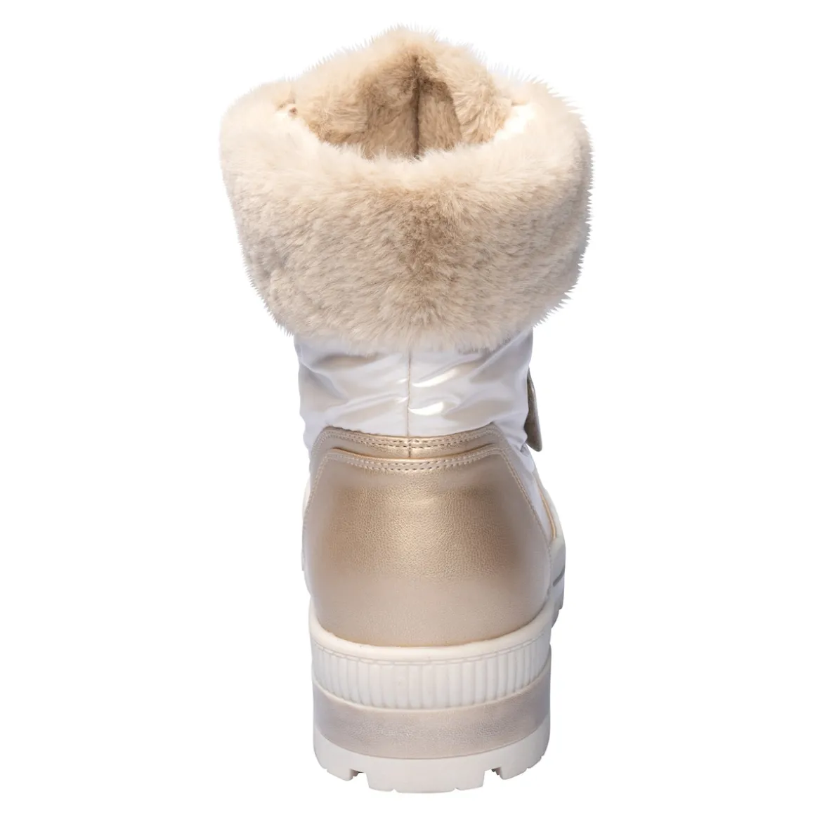 Klettstiefel „Leonita“ gold