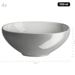 Kombiservice, Keramik Isora Grau