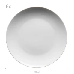 Kombiservice, Porzellan ALESIA