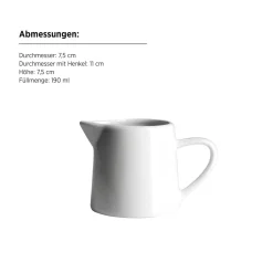 Kombiservice, Porzellan ALESIA