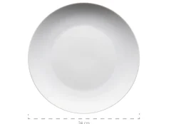 Kombiservice, Porzellan BARCA 6 x Speiseteller, 6 x Suppenteller, 6 x Dessertteller, 6 x Kaffeetasse, 6 Kaffeeuntertasse