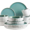 Kombiservice, Steinzeug Elea Hellgrün