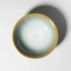 Kombiservice, Steinzeug Flussufer blau, grün, weiß