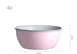 Kombiservice, Steinzeug Maila Rosa / Grau / Blau / Grün