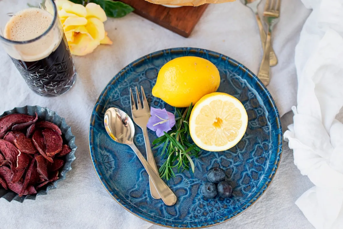 Kombiservice, Steinzeug Trad. Tiles Blau