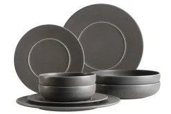 Kombiservice, Steinzeug Unico Grau