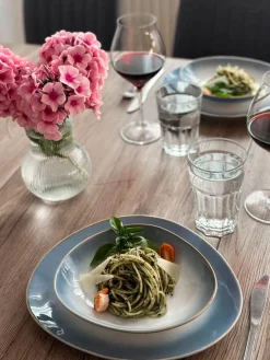 Kombiservice, Steinzeut LA SINFONIA Blau