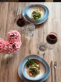 Kombiservice, Steinzeut LA SINFONIA Blau