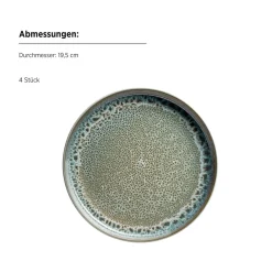 Kombiset, Steinzeug Malea Grün