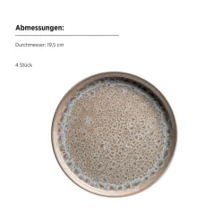 Kombiset, Steinzeug Malea Beige