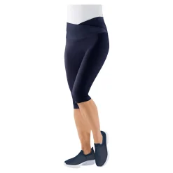 Komfort-Capri-Leggings "Leonie" marine