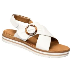 Komfort-Fashionsandale ­„Franka“ weiß