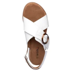 Komfort-Fashionsandale ­„Franka“ weiß