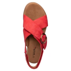 Komfort-Fashionsandale ­„Franka“ rot