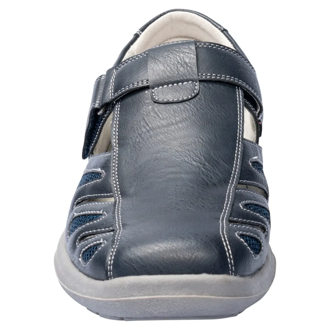 Komfort-Herrensandale "Helmut" marine