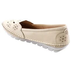 Komfort-Mokassin „Paradies“ beige