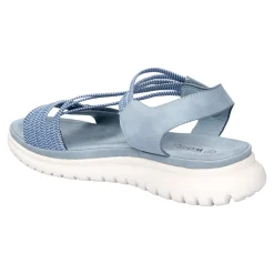 Komfort-Sandalette "Leni" rauchblau